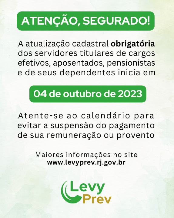 ATENÇÃO MEI – Município de Comendador Levy Gasparian